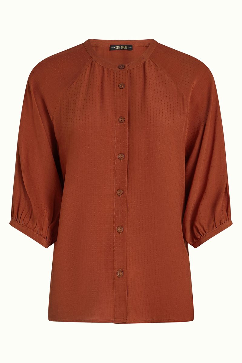 Cybil Blouse Sista Spicy Brown