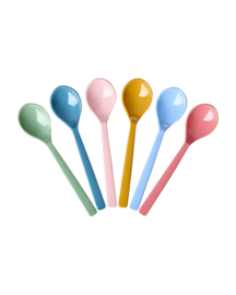 Melamine Tea Spoon All you need is Love and... Colors