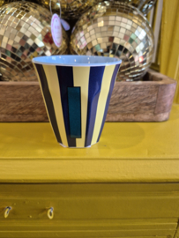 Medium Alphabet Cup I (b) Stripes