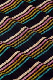 Lily Tee Frostine Stripe Woodbine Green
