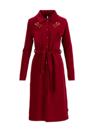 Shirt Dress These Boots are made for Everything in Bussi Babyred