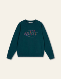 Horizon Crew Sweater Deep Teal