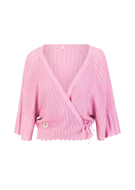 LAATSTE Fairy Wrap Heliotrope Lavender Knit 001251-140-01554 MAAT L