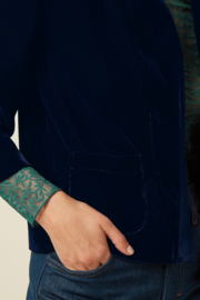 Noor Jacket Gamine Evening Blue