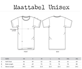 LAATSTE T-Shirt Unisex Moet Just Niks Zwart MAAT XL