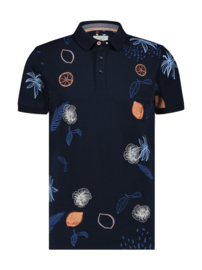 Polo Print Embroidery Navy 28.305.604