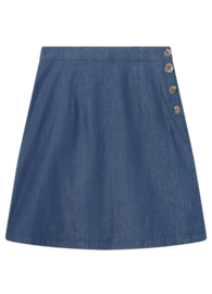 LAATSTE Give Me A Pencil GOTS Skirt Dark Blue MAAT M