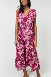 Samo Midi Dress Pink