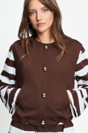 Gilet Gaya Chocolat Brown