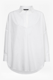 Rodhes Poplin Popover White
