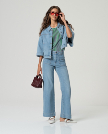 Wide Leg Pants Sky Blue