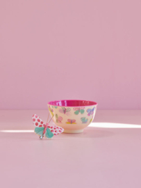 Melamine Small Bowl Butterfly Print