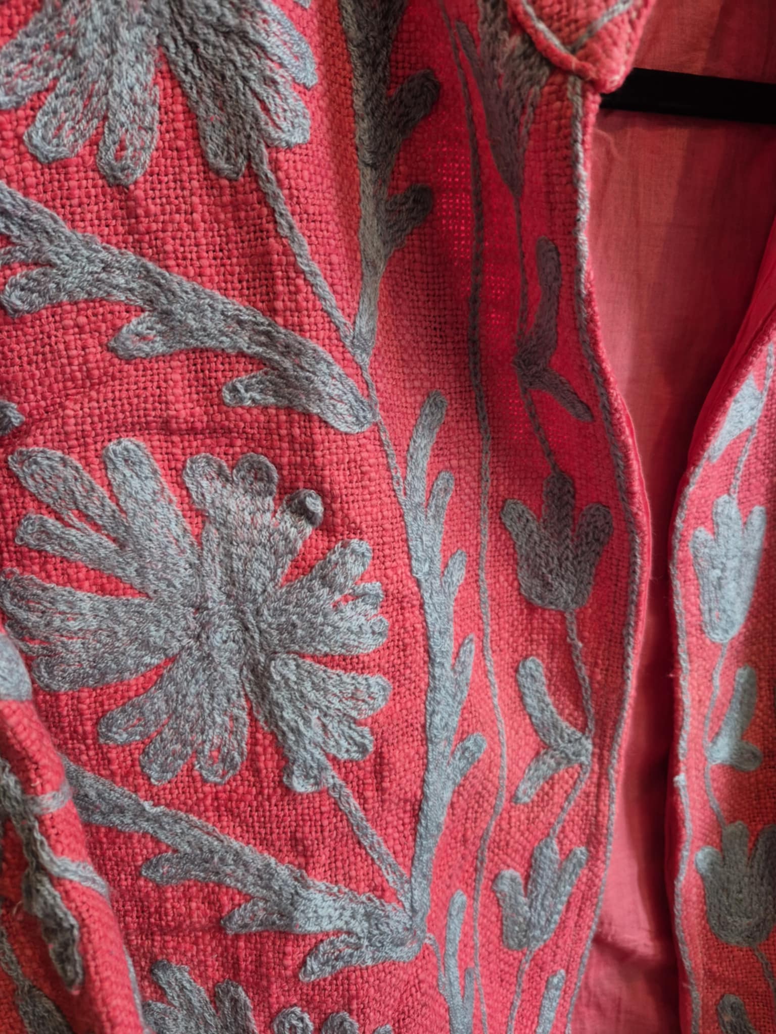 LAATSTE Jasje SalmonPink/LightGrey Cotton