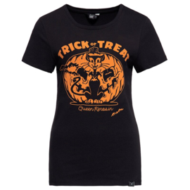 LAATSTE T Shirt Trick Or Treat Black QKI21002 200 MAAT S