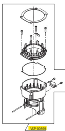 Onderdeel Senco VSP-00699 Combustion Chamber Assy (GT40FS)