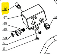 Onderdeel Senco 333111.002 Safety Valve (AC8305)