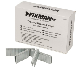 Type 90 niet (5,85 x 19 x 1,25 mm) - doos a 5000 stuks