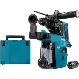 Makita DHR243ZJW 18V Combihamer met stofafzuiging