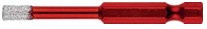 ROTEC 5 delige, 6 kant diamantboorkronenset, PREMIUM Type 758 (1x ø5, 6, 8, 10 en 12mm)