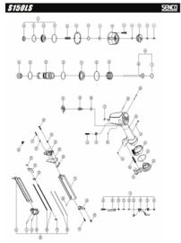 Onderdeel Senco Click Lever S150LS