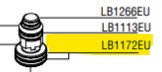 Onderdeel Senco LB1172EU seal (model SFW09-F)