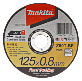 Makita B-45733 Doorslijpschijf RVS