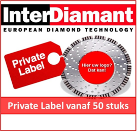 Private Label Actie / Diamantzaagblad naar keuze - per 50 stuks