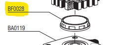 Onderdeel Senco BF0028 Exhaust seal