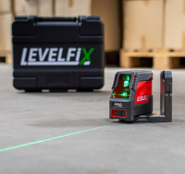LEVELFIX CL130G groene kruislijnlaser zelfnivellerend