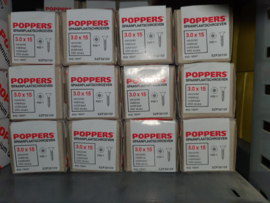 Poppers Spaanplaatschroeven PZD-1 en PZD-2 (pozidrive) OP=OP totaaldeal