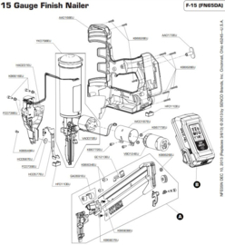 Onderdeel Senco KB6648EU Screw