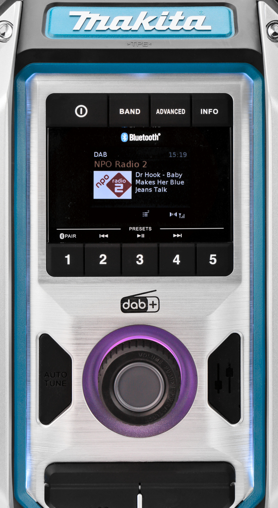 Makita DMR115 Bouwradio FM DAB/DAB+ Bluetooth