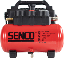 Senco geluidsarme compressor AC19306BL