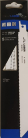LABOR ZBR01300 BiM reciprozaagblad 200mm (Hout/Metaal) - 5 stuks
