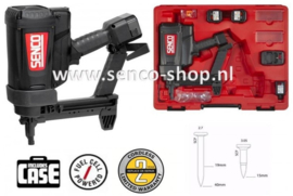 SUPERDEAL: Senco beton en staalnagel machine GT40i-SCP + Gas + Premium Nagels