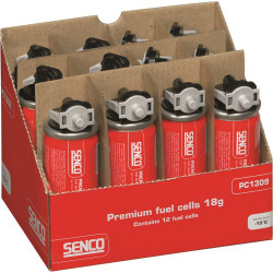 Senco Premium gaspatroon 18 gram PC1309P Box a 12