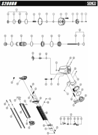 Onderdeel Senco A0801-0771 Driver guide