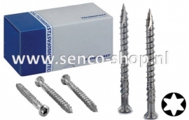 Vlonderschroef HBV 5,0 x 40 RVS Tulpkop Torx doos a 100 stuks