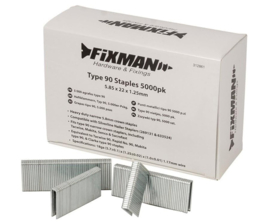 Type 90 niet (5,85 x 22 x 1,25 mm) - doos a 5000 stuks