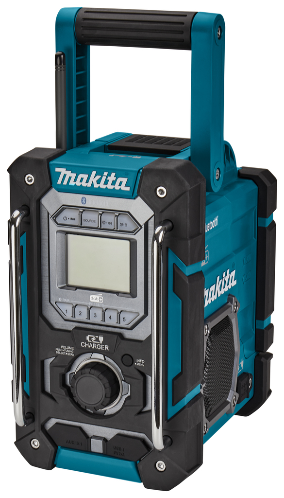 Makita DMR301 Bouwradio FM DAB/DAB+ Bluetooth met oplaadfunctie
