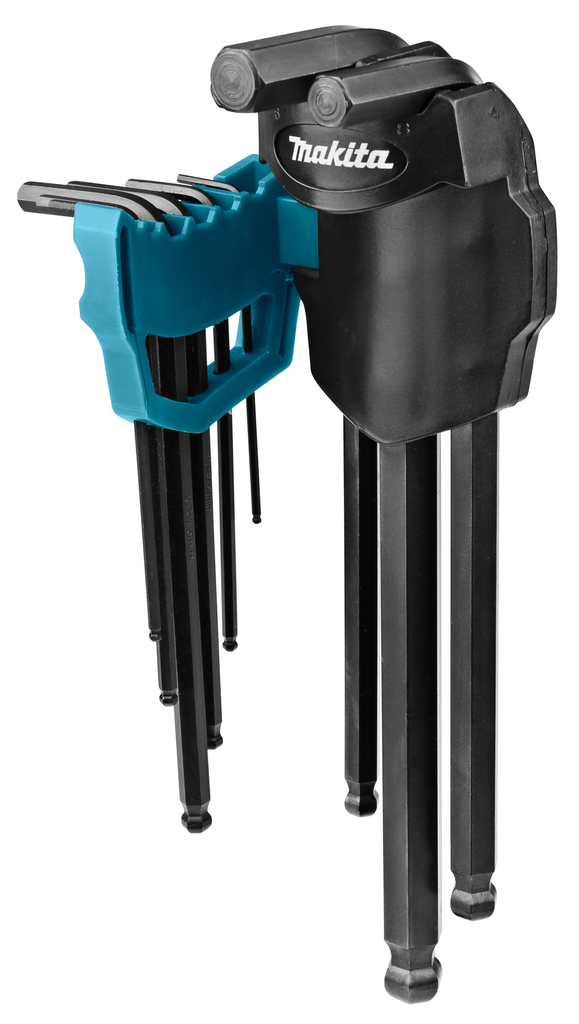 Makita B-65894 Haakse inbussleutelset 9-delig