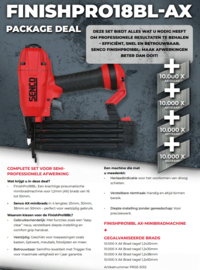 FINISHPRO18BL-AX  PACKAGE DEAL