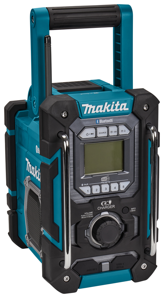 Makita DMR301 Bouwradio FM DAB/DAB+ Bluetooth met oplaadfunctie
