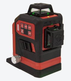 Futech Multicross 3D 18V MAX Kruislijnlaser Groen (incl. 1 adapter)