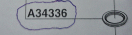 Onderdeel Senco A34336 Seal (A250FN)