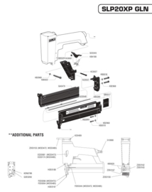 Onderdeel Senco ZDE0163 Distance Piece 2.5-4.5