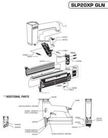 Onderdeel Senco ZDE0155 Stop