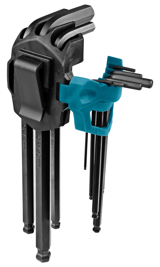Makita B-65894 Haakse inbussleutelset 9-delig