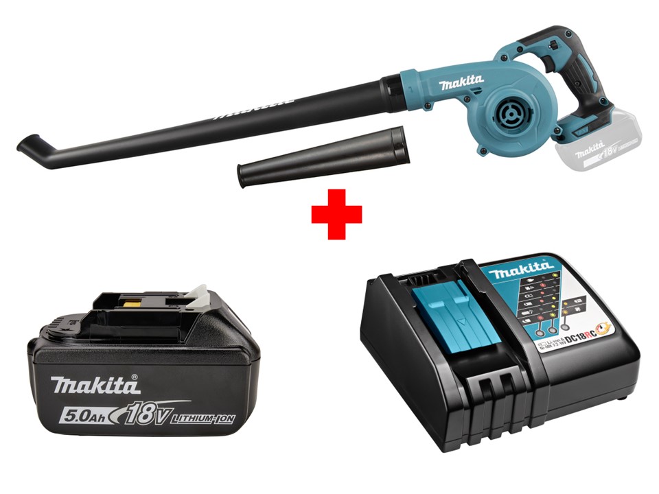 Makita DUB186Z 18V accu bladblazer ACTIESET