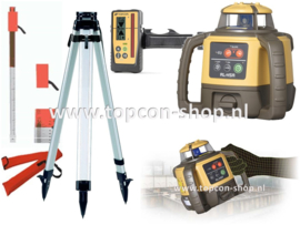 Senco FUSION F-15XP - 2 Accu's + Topcon RL-H5A met LS-100D